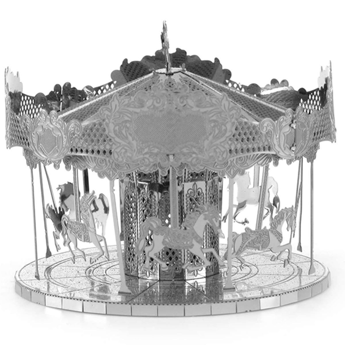 Metal Earth Merry Go Round 3D Metal Model kit/Fascinations Inc 