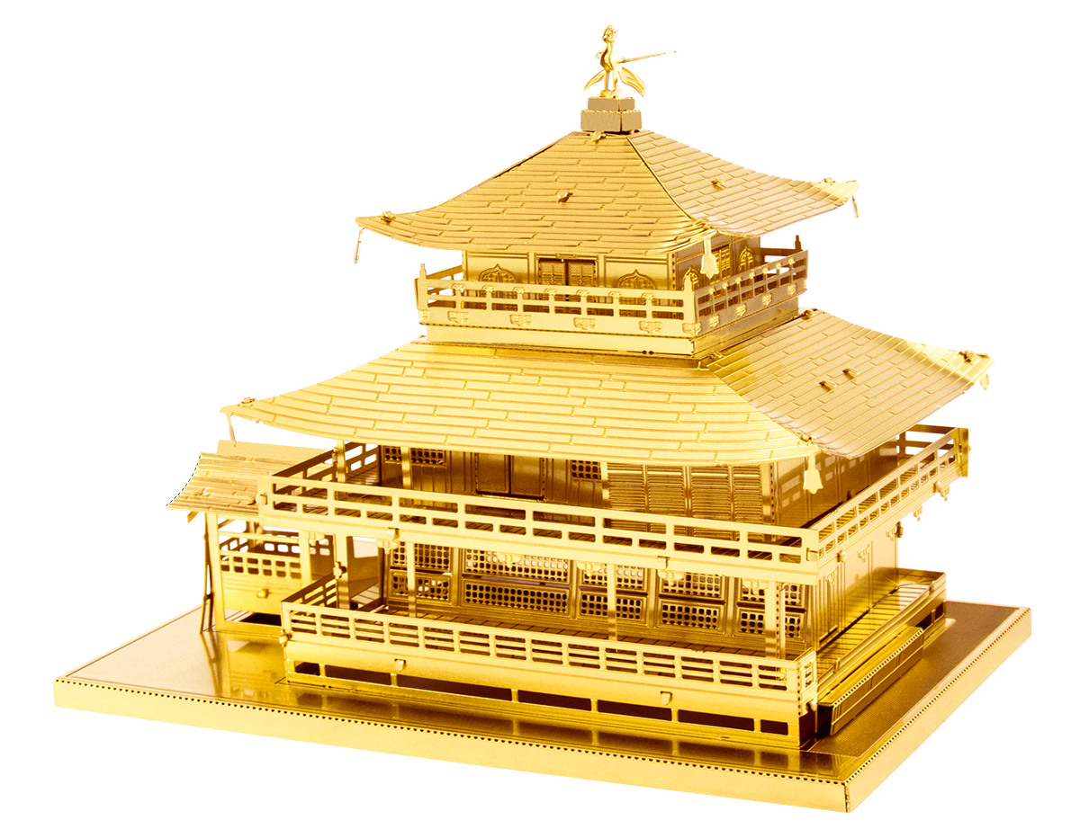 Metal Earth architecture - Gold Kinkkaku-Ji