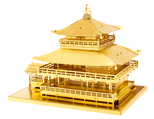 Metal Earth architecture - Gold Kinkkaku-Ji