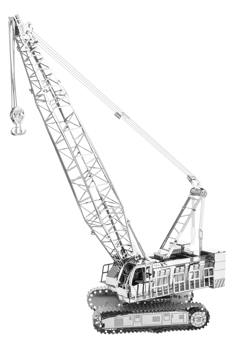 metal earth vehicles crawler crane