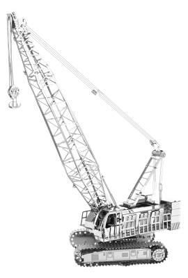 metal earth vehicles crawler crane