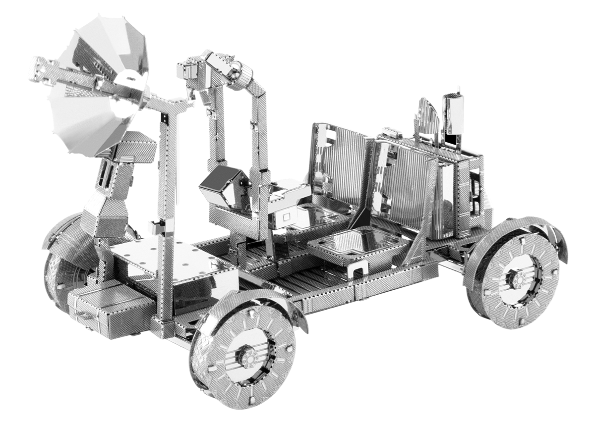 Metal Earth Apollo Lunar Rover 3D Laser Cut Metal DIY Model Hobby Build Kit 