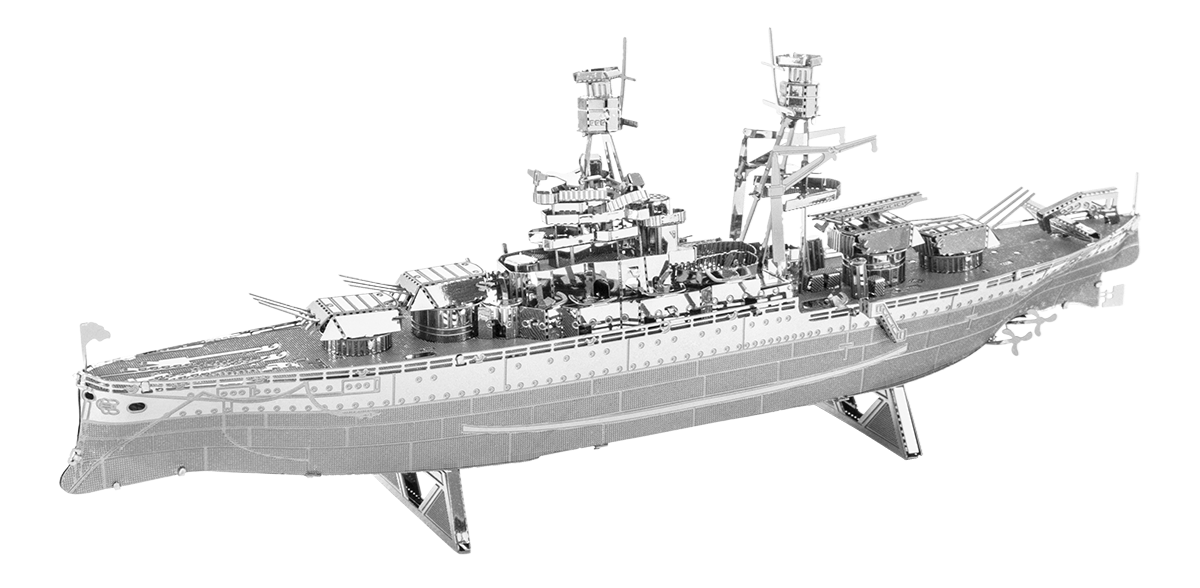 metal earth ships - uss arizona