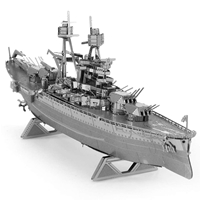 metal earth ships - uss arizona 3