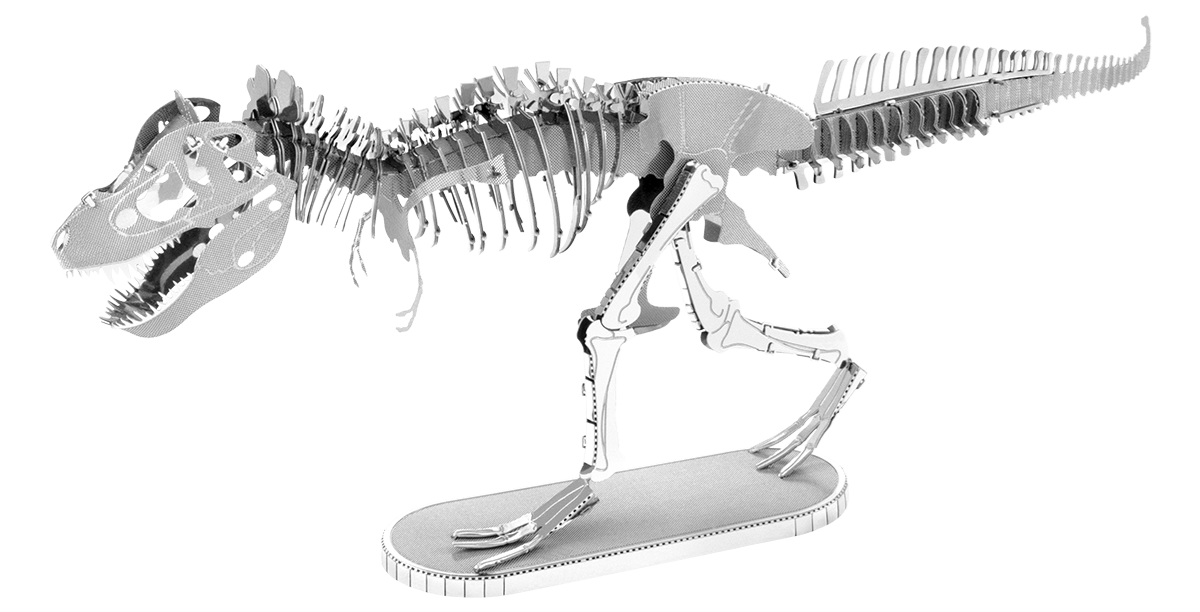 3D Steel Model Kit Fascinations Metal Earth Triceratops 