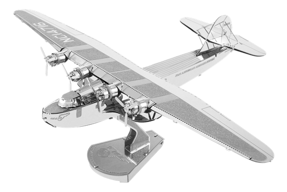 metal earth aviation - pan am china clipper