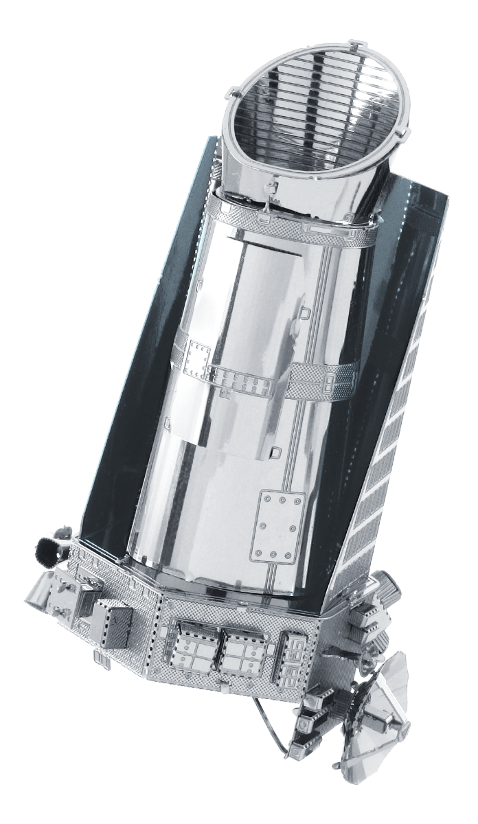 metal earth aviation - kepler spacecraft