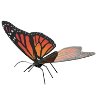 metal earth  Butterflies - monarch 1