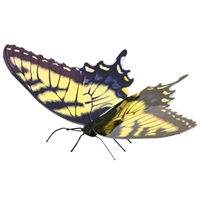 metal earth butterflies - tiger swallowtail 1