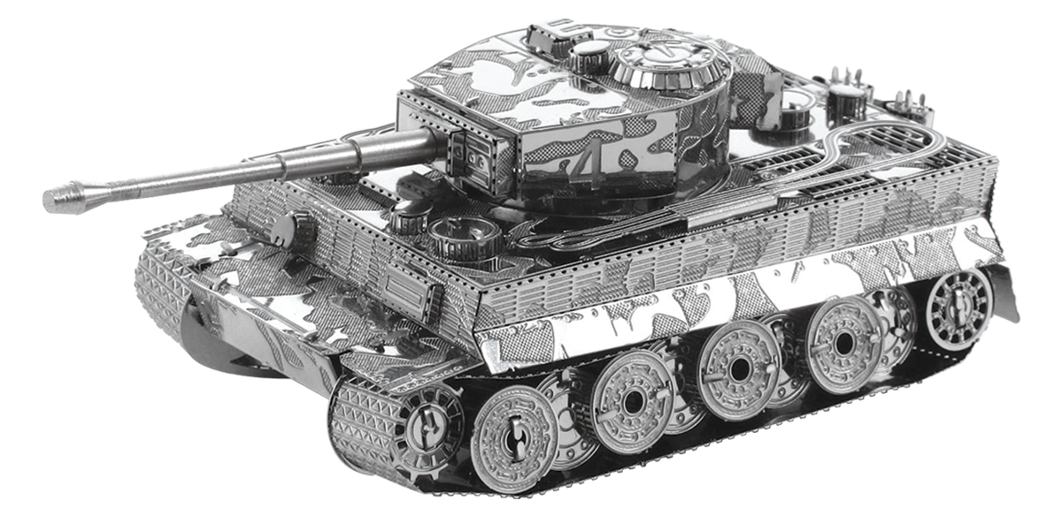 metal earth tanks - tiger i tank