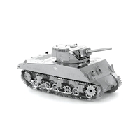 metal earth tanks - sherman tank 5