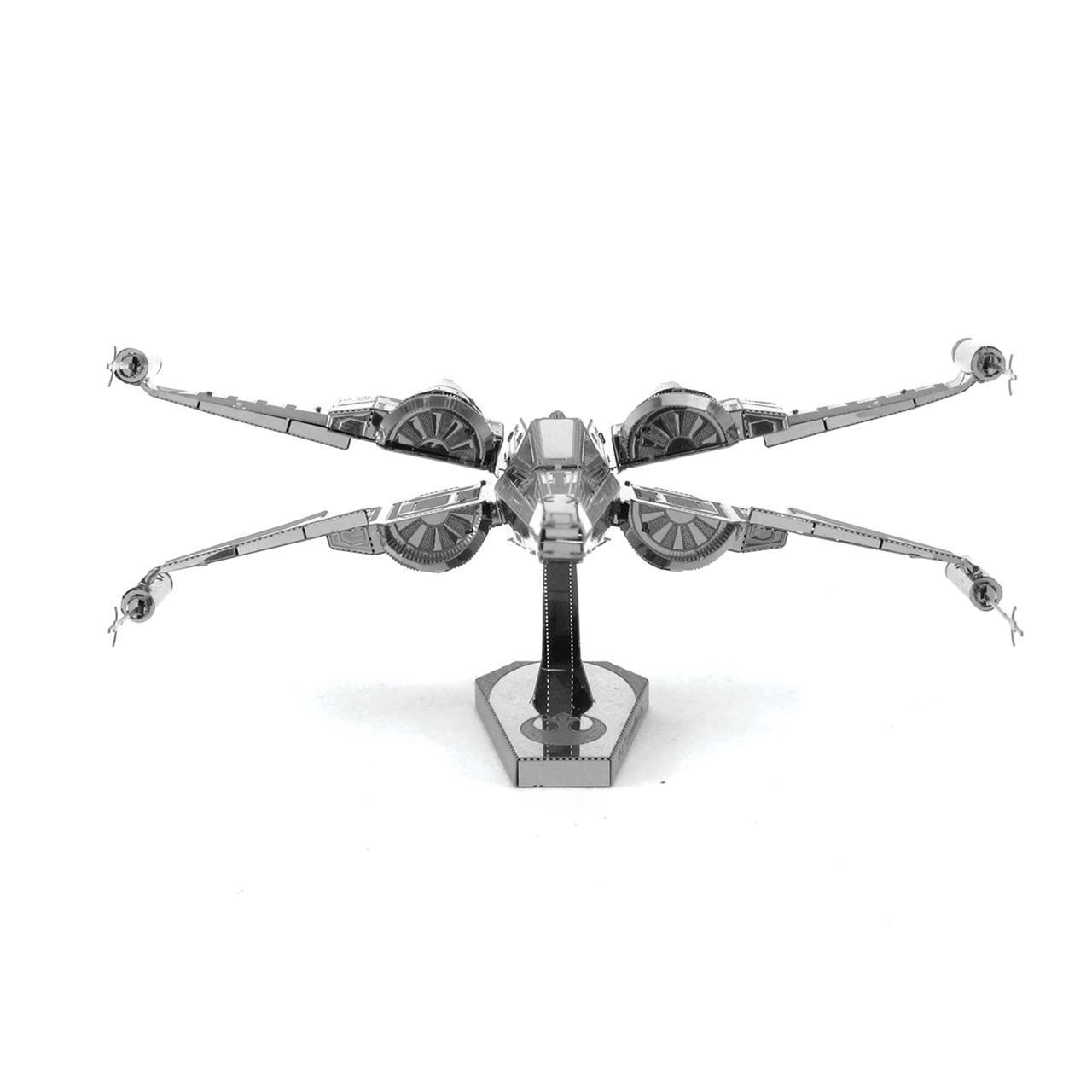 Metal Earth Star Wars POE DAMERON’S X WING FIGHTER 3D Puzzle Micro Model 