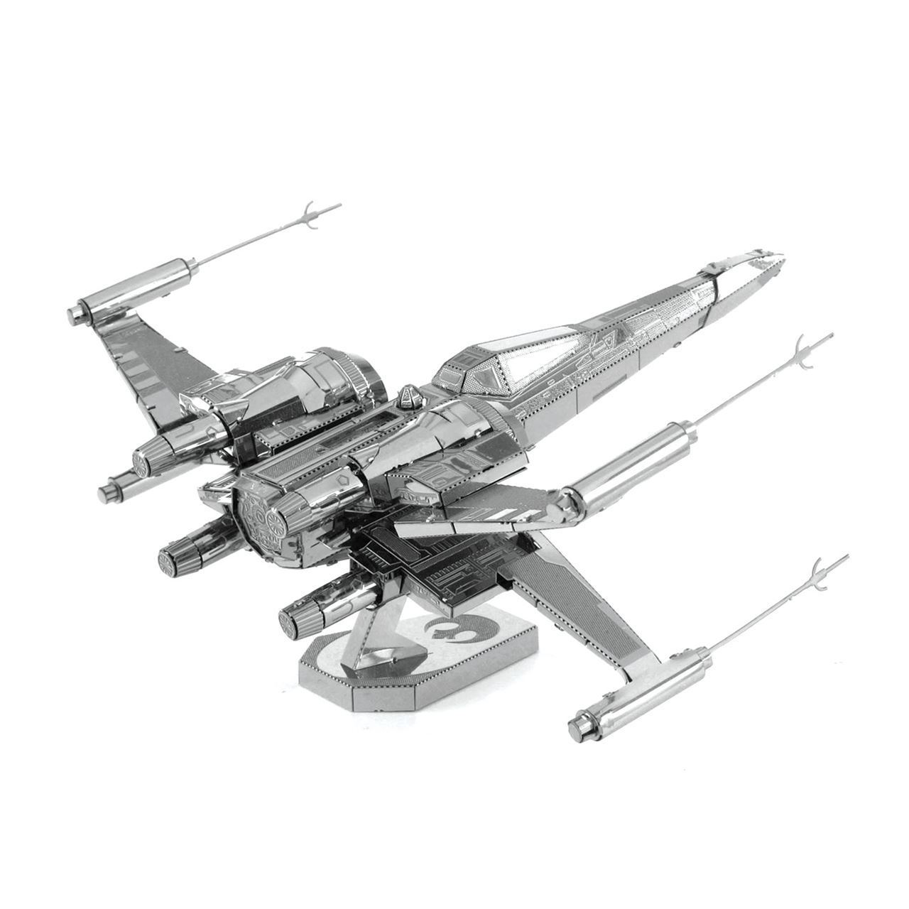Fascinations Metal Earth Star Wars Poe Dameron's X-wing 3d Model Kit MMS269 for sale online 