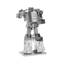 metal earth transformers - soundwave 4