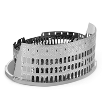 Metal Earth architecture - Roman Colosseum Ruins 2