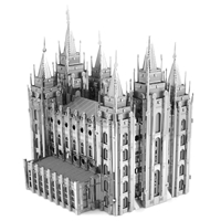 Metal Earth architecture - Salt Lake city temple 2