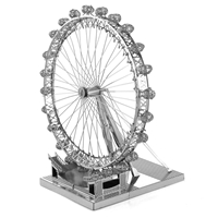Fascinations Metal Earth London Eye ICONX Ferris Wheel Laser Cut 3D Model 