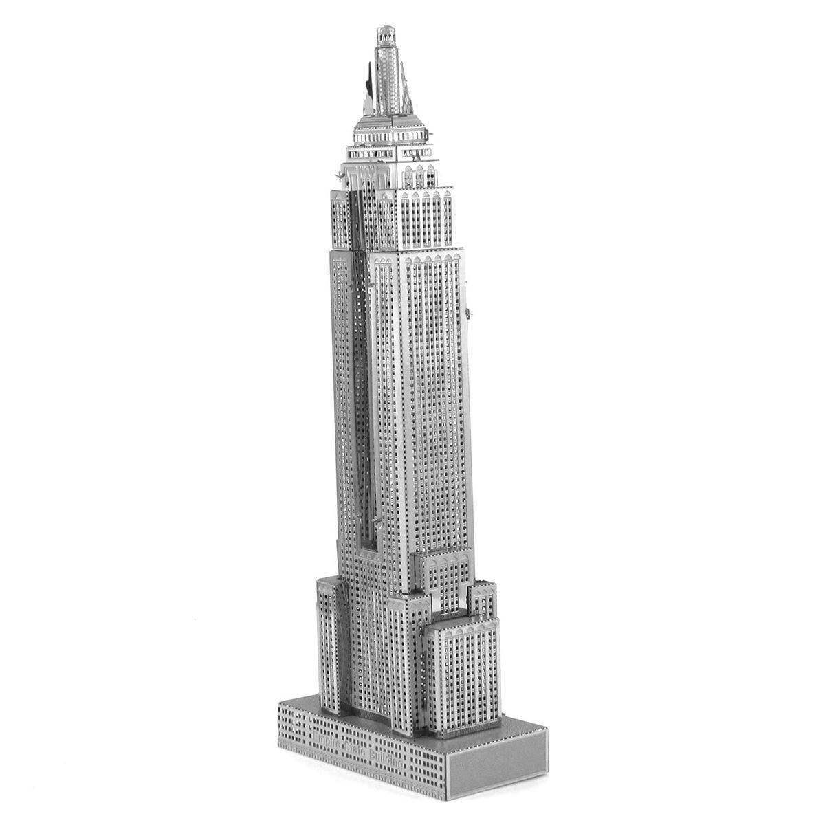 World Trade Center 3D Models Details about   3 Metal Earth Empire State Building White House 