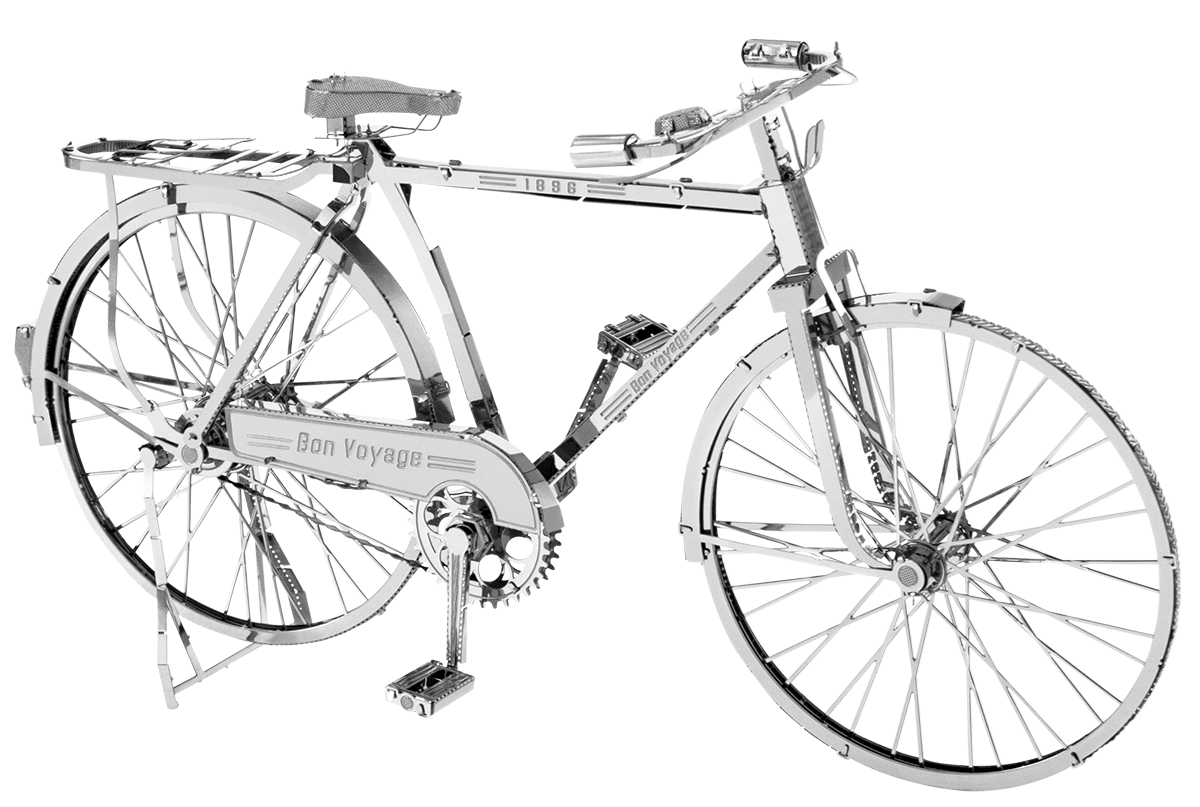 metal earth vehicles - iconx classic bicycle