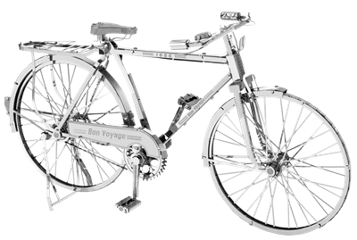 metal earth vehicles - iconx classic bicycle