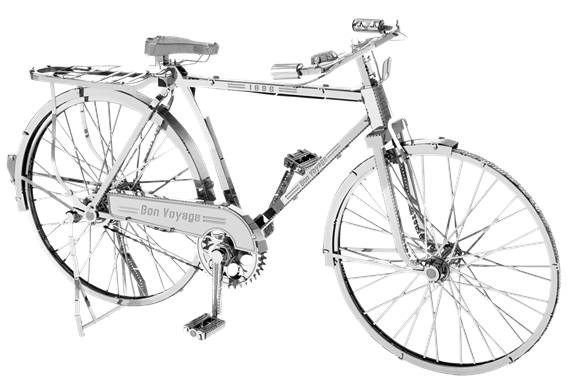 metal earth vehicles - iconx classic bicycle