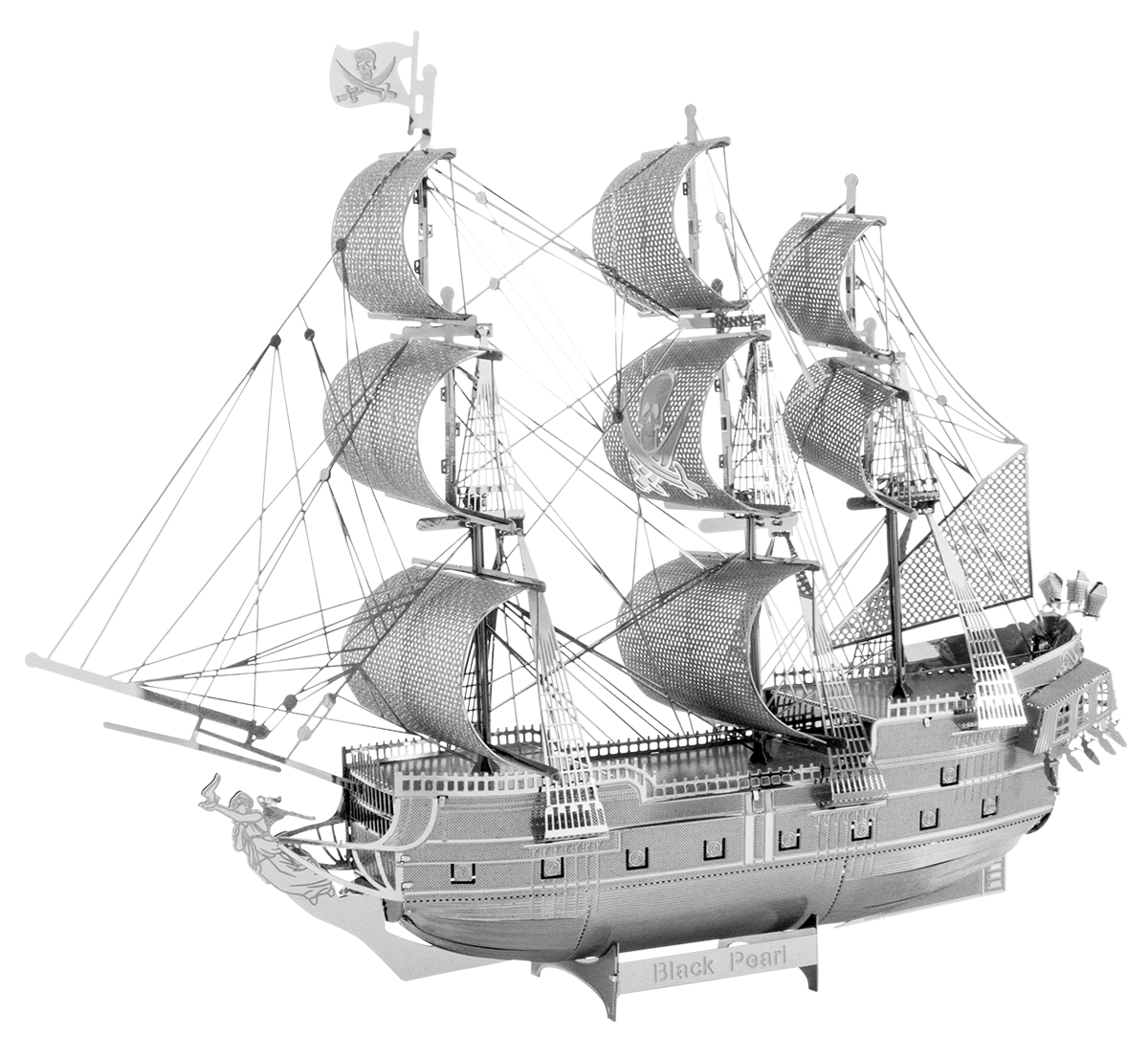 Black Pearl Ship Metal Earth Premium Series