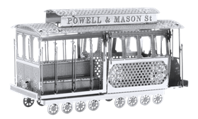 Fascinations Melbourne W-class Tram 3d Metal Earth MMS158 for sale online 