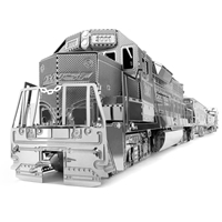 metal earth vehicles -Freight Train Set 4