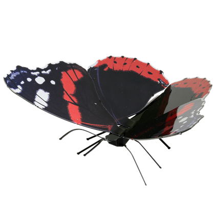 Fascinations Metal Earth Pipevine Swallowtail Butterfly 3D Laser Cut Model Kit 