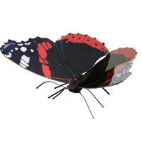 Metal Earth bugs - Red Admiral 1