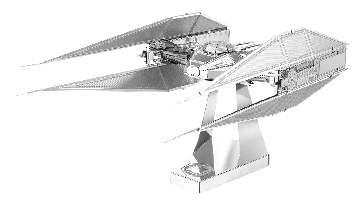 Metal Earth Star Wars The Last Jedi Kylo Ren/'s TIE Silencer 3D Steel Model Kit