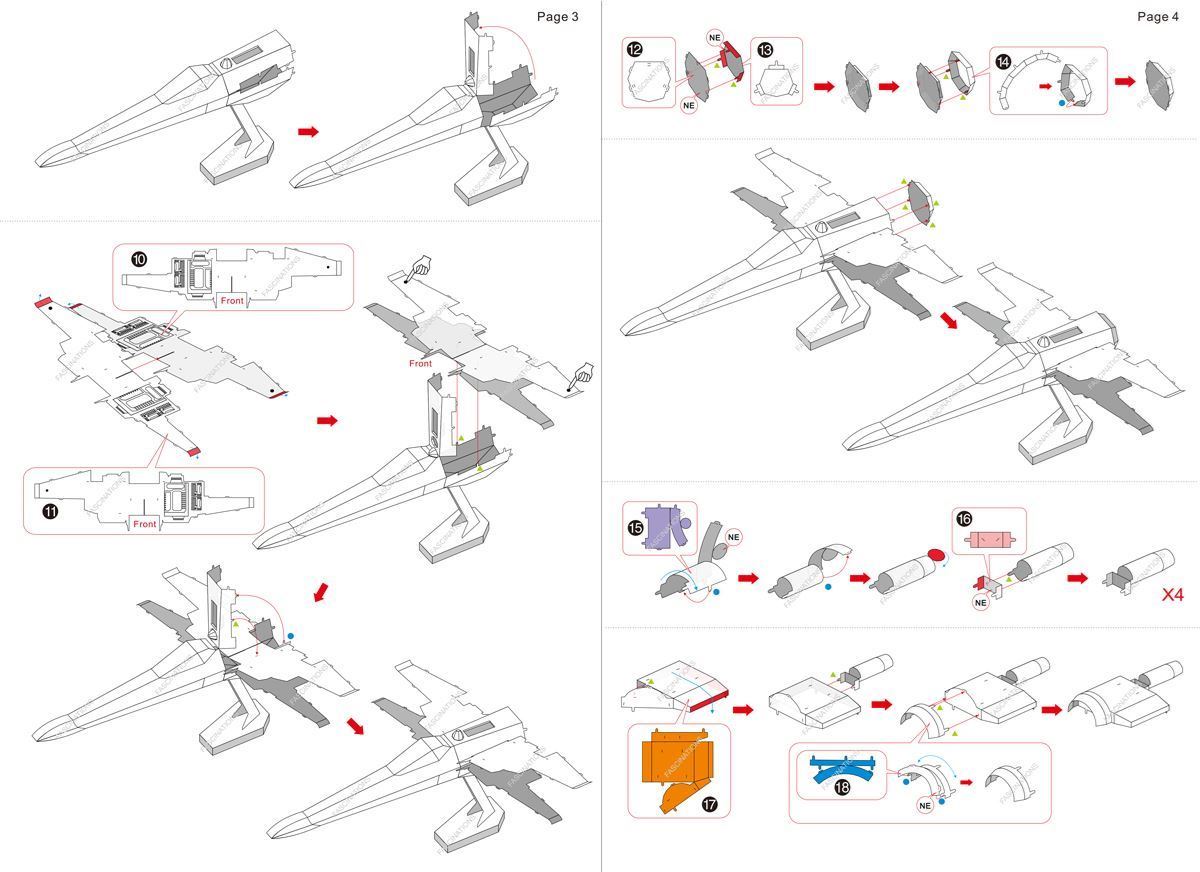 Poe dameron 2025 x wing instructions