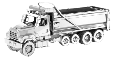 metal earth freightliner 114SD Dump Truck