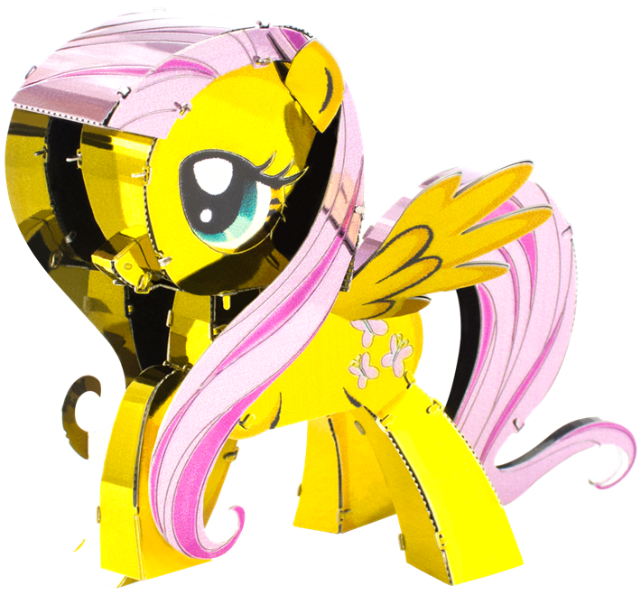 metal earth my little pony fluttershy