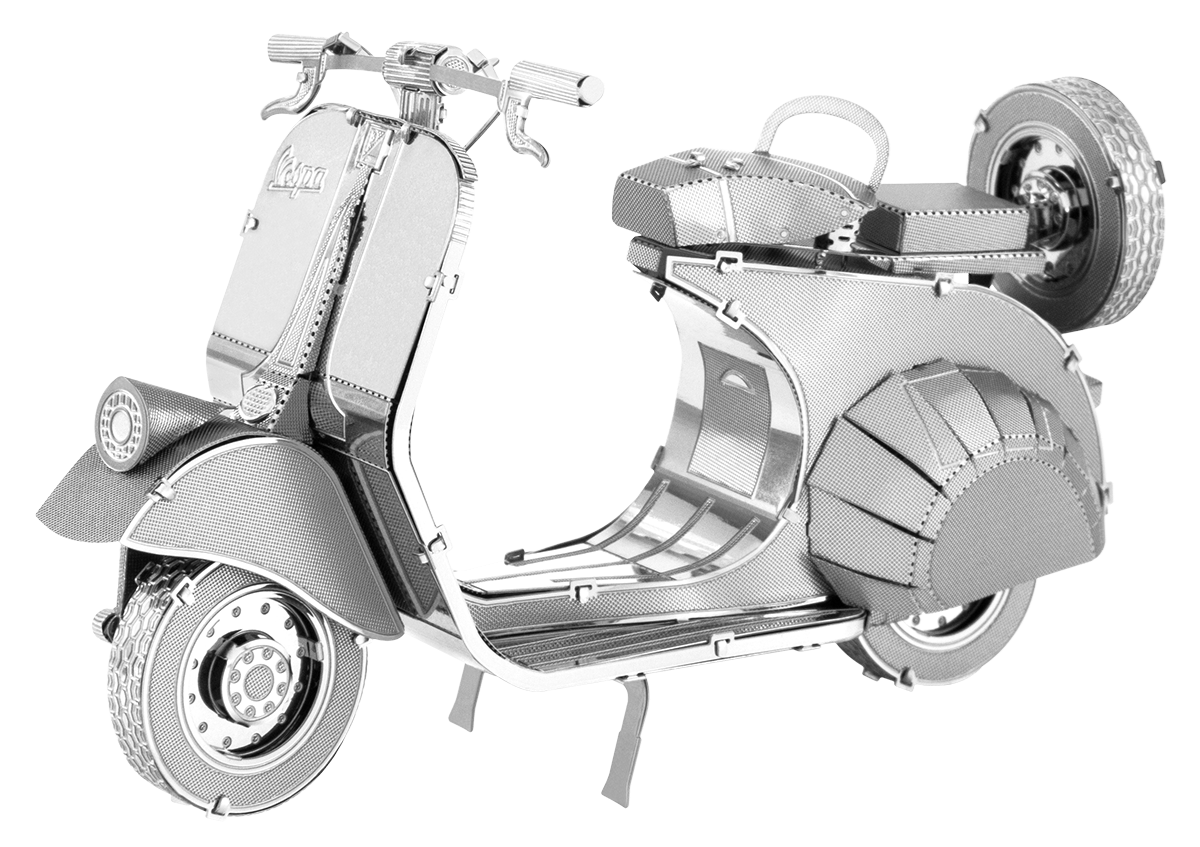 Patronise Ofre Ondartet Metal Earth Vehicles - Classic Vespa 125 | 3D Metal Model Kits