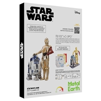 metal earth girt box sets - c-3PO & R2- D2