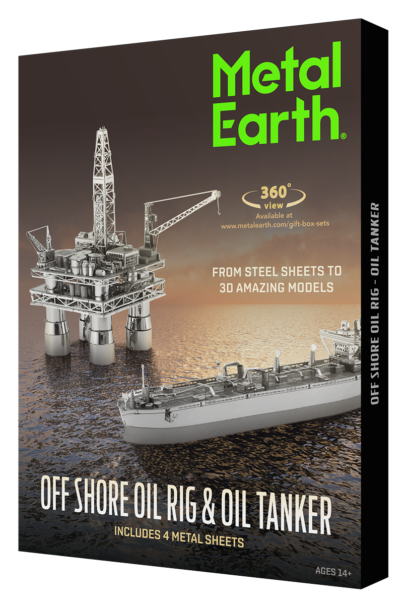 Offshore Oil Rig & Oil Tanker Gift Set