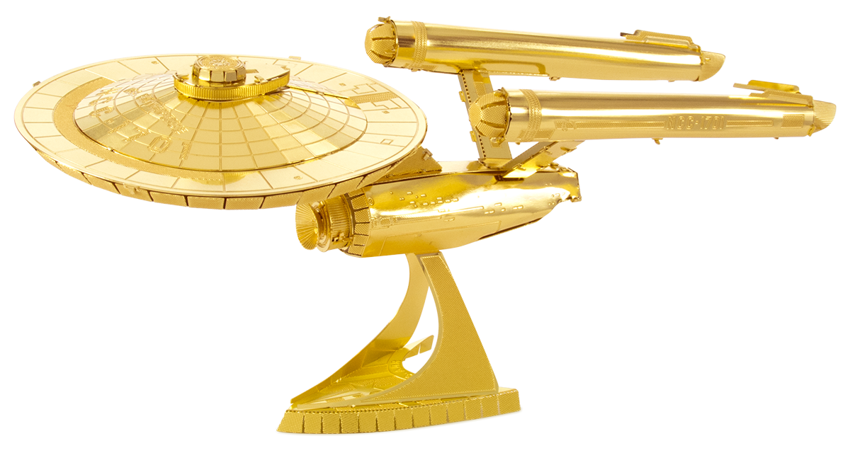 GOLD USS ENTERPRISE NCC-1701