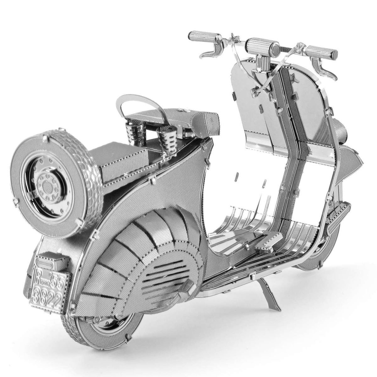 Fascinations Metal Earth 3D Laser Cut Model Kit Classic Vespa 125 Motor Scooter 