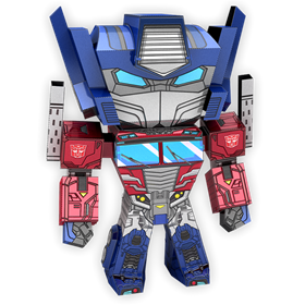 FASCINATIONS METAL EARTH Transformers BUMBLEBEE in Color 3D Laser Cut