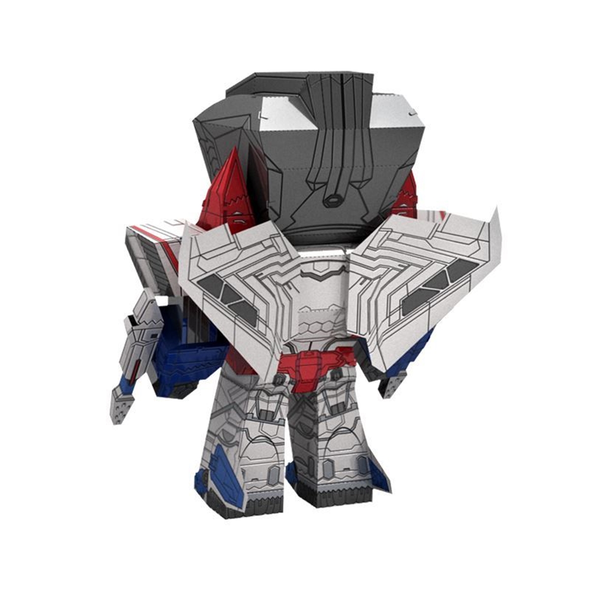 MetalEarth Modellino 3D Superman - Kit Di Costruzione In Metallo Multicolore Da 1 Foglio - 14+ Anni - 4