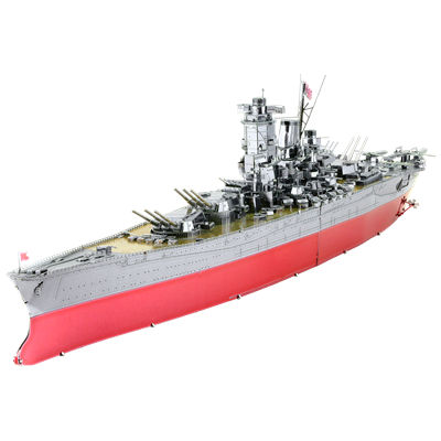360° View Gallery - Yamato Battleship Metal Earth Premium