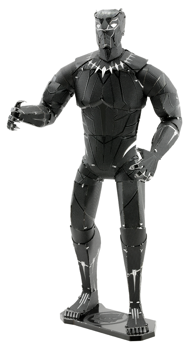 Fascinations Metal Earth Marvel Black Panther 3D Metal Model Kit 