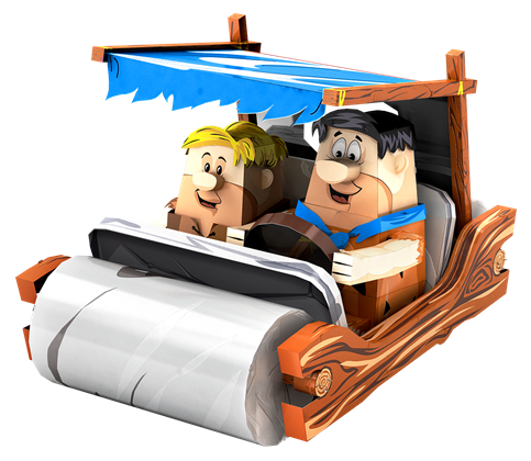 Flintstones Car