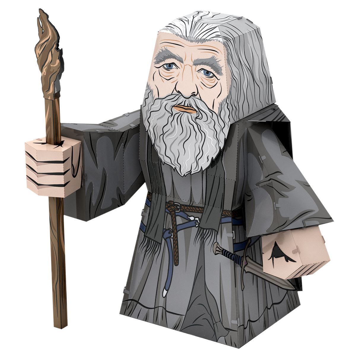 6 Metal Earth Legends Gandalf Frodo Baggins Aragorn Legolas Gollum Gimli Kit Set 