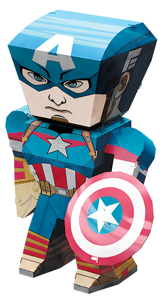 metal earth legends - captain america