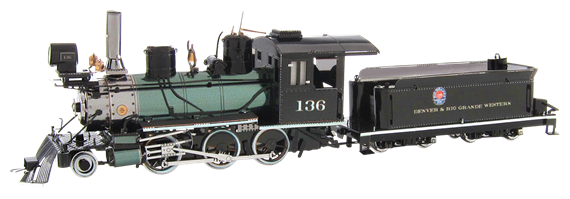 Old West 2-6-0 Locomotive
