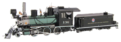 Old West 2-6-0 Locomotive