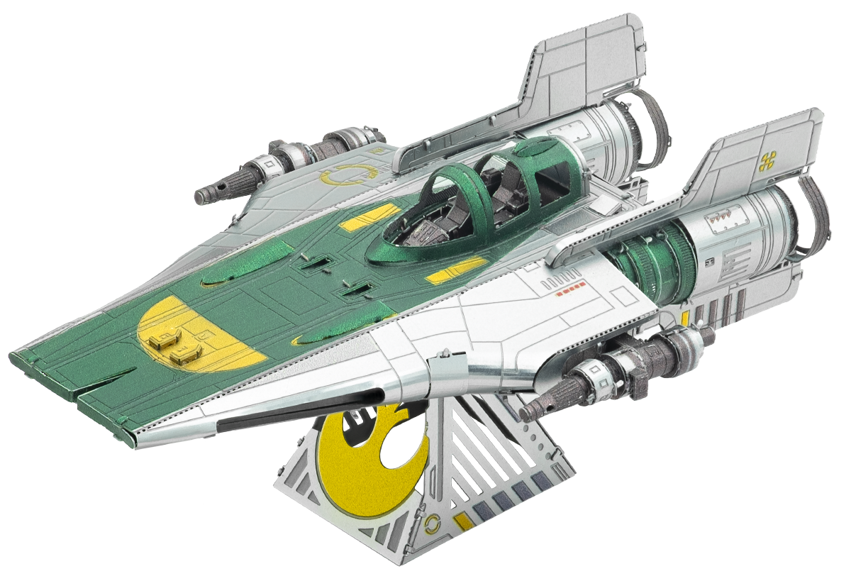 Maqueta metal Resistance A-Wing Figther The Rise of Skywalker Star Wars  Metal Earth > Espadas y mas