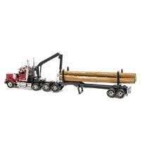 Western Star 4900 Log Truck & Trailer